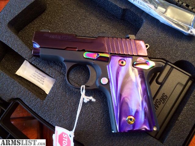 Sig Sauer P238 380 ACP Purple Pearl