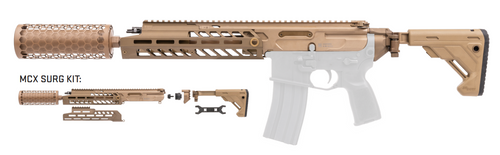 Sig MCX-SURG Suppressed Upper Receiver Group, Fits to AR-15 Lower, 11.5" Barrel, 5.56 NATO