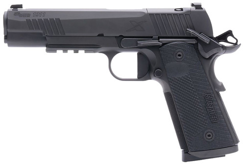 Sig Sauer 1911 X-Series 45 ACP, 5" Barrel, Black, G10 Grip, Optic Ready, 8rd