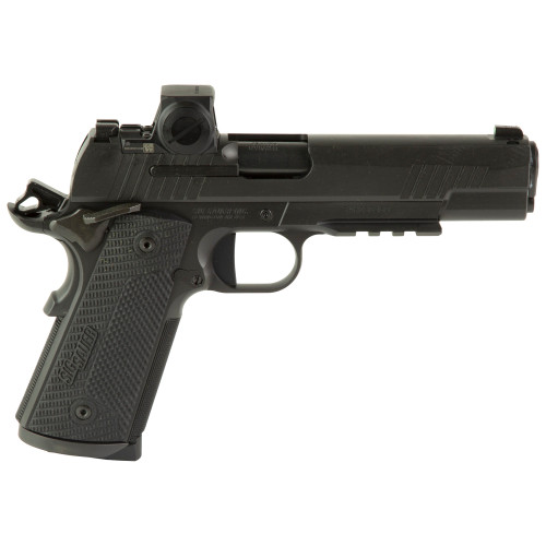 Sig Sauer 1911 X-Series 45 ACP, 5" Barrel, Black, Romeo-X Red Dot Sight, 8rd