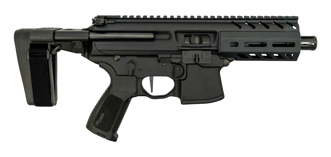 Sig MPX Pistol Used 9mm, 4.5" Barrel, Sig Brace, M-LOK, Black, 30rd