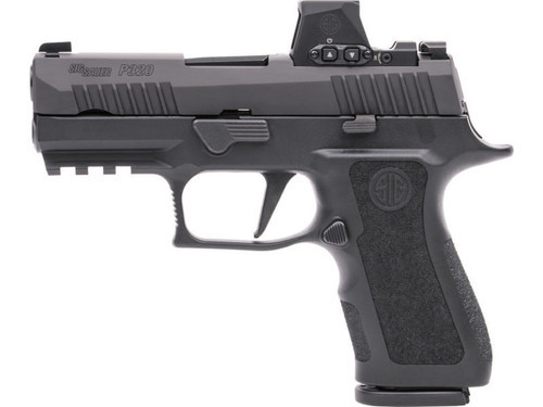 Sig Sauer P320XF 9mm, 4.7" Barrel, Black, ROMEO-X Reflex Sight, 17rd