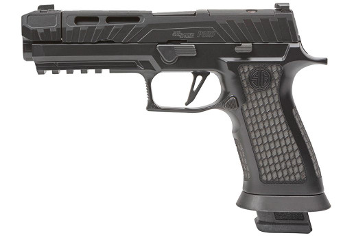 Sig Sauer P320 Spectre 9mm, 4.6" Barrel, Black Cerakote, 10rd