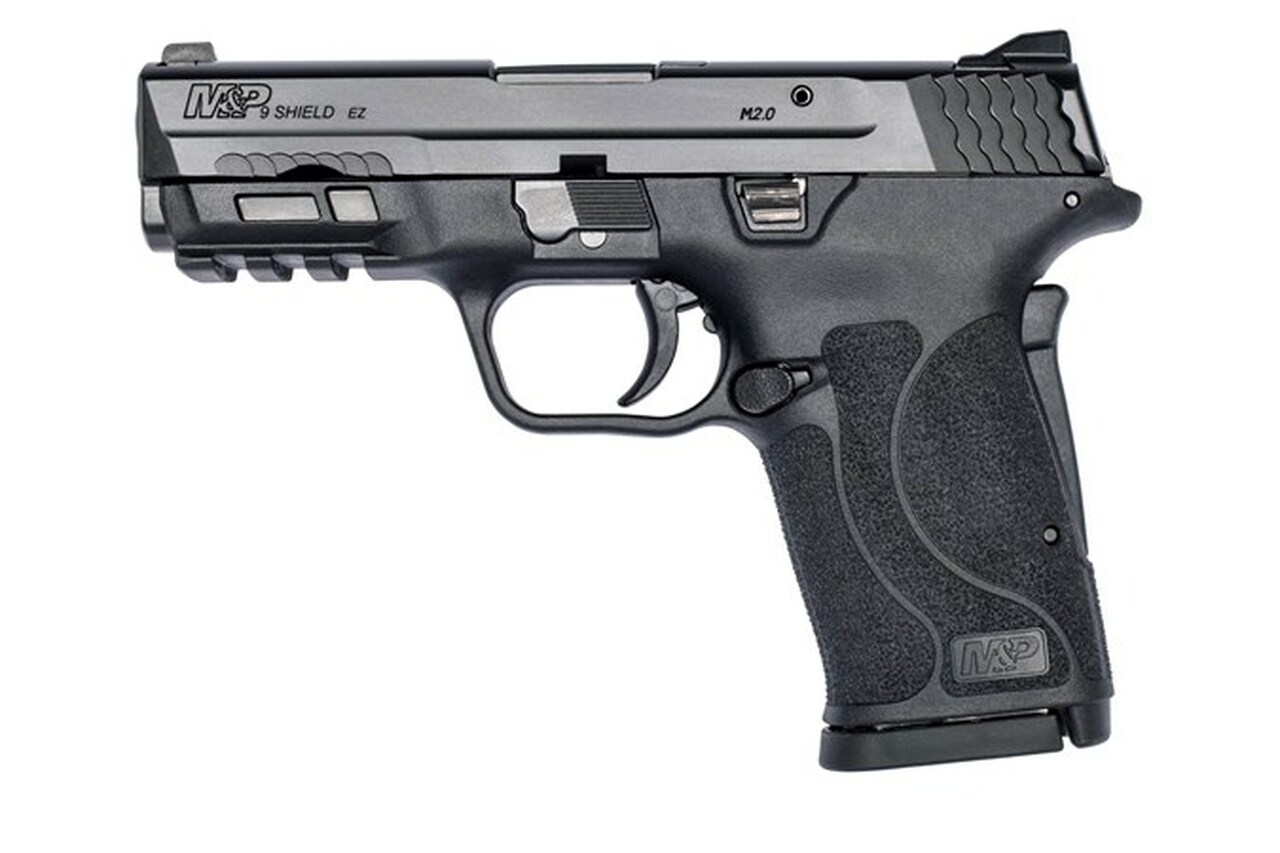 Smith & Wesson M&P Shield EZ M2.0 Compact 9mm, 3.675" Barrel, Black, No Manual Safety, 8rd
