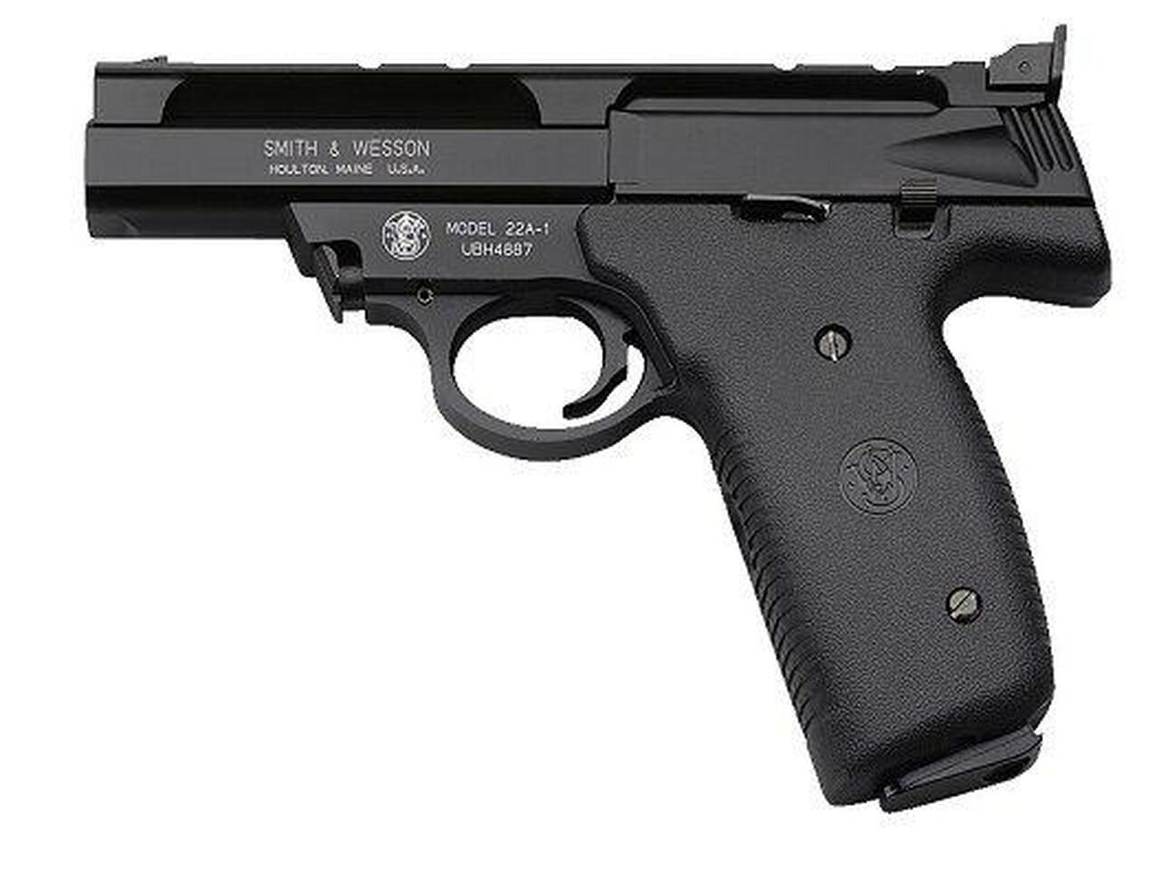 Smith and Wesson 22A 22LR, 4 Inch, Black, Adjustable Sights, Polymer Grips, 10rd Mags