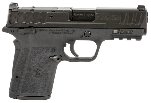 Smith & Wesson Equalizer 9mm, 3.675" Barrel, Black, 3 Dot Sights, 10rd