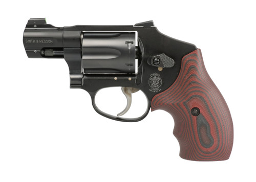 Smith & Wesson Lipsey's Exclusive Ultimate Carry 442 38 Special, 1.875" Barrel, Black, Black Cherry G10 Grip, 5rd