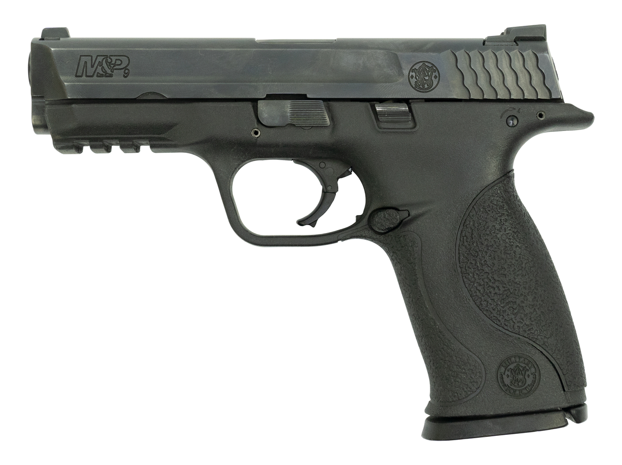 Smith &amp; Wesson M&amp;P9 9mm, Trade-In, 4.25" Barrel, No Thumb Safety, CT Laser Grip, Black, 17rd