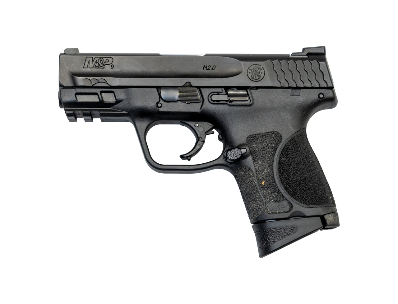 Smith &amp; Wesson M&amp;P9 M2.0 Subcompact Used 9mm, 3.6" Barrel, No Thumb Safety, Armornite, 12rd