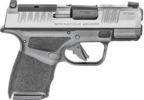 Springfield Hellcat OSP 9mm, 3" Barrel, Stainless Steel Slide, Black Frame, CA Compliant, 10rd