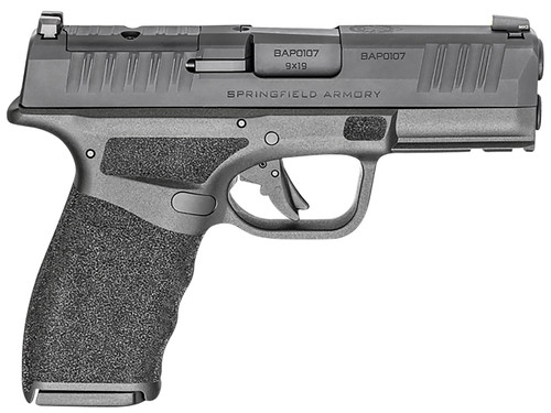 Springfield Hellcat Pro Gear Up Package 9mm, 3.7" Barrel, Black, Range Bag, 17rd
