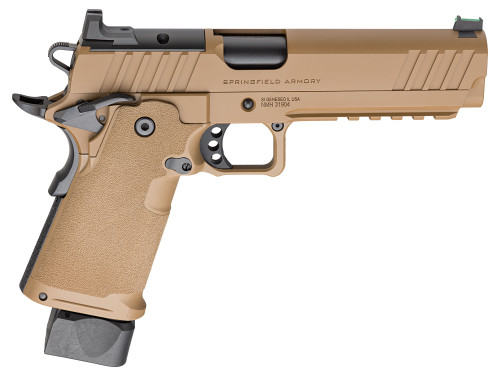 Springfield Prodigy 9mm, 5" Barrel, Coyote Brown Cerakote, Optic Ready, 20rd