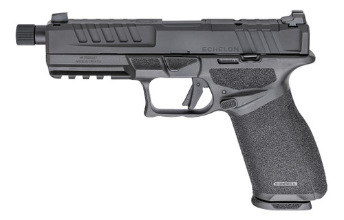 Springfield Echelon 9mm, 5.28" Threaded Barrel, Black, Optic Ready, 20rd