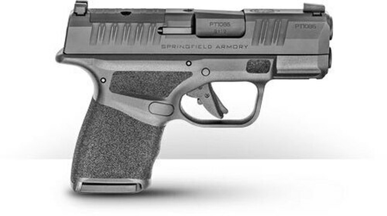 Springfield Hellcat OSP 9mm, 3" Barrel, Tritium Front/Tactical Rear Sight, Black, 10rd
