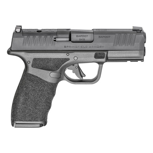 Springfield Hellcat Pro 9mm, 3.7" Barrel, Black, Optic Ready, Includes Range Bag, 10rd
