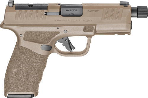 Springfield Hellcat Pro OSP 9mm, 4.4" Threaded Barrel, Flat Dark Earth, Optics Ready, 10rd
