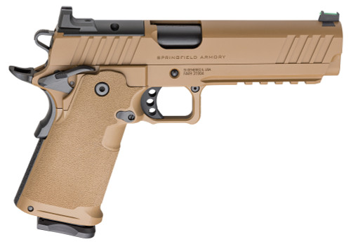 Springfield Prodigy 9mm, 5" Barrel, Coyote Brown Cerakote, Optic Ready, 10rd