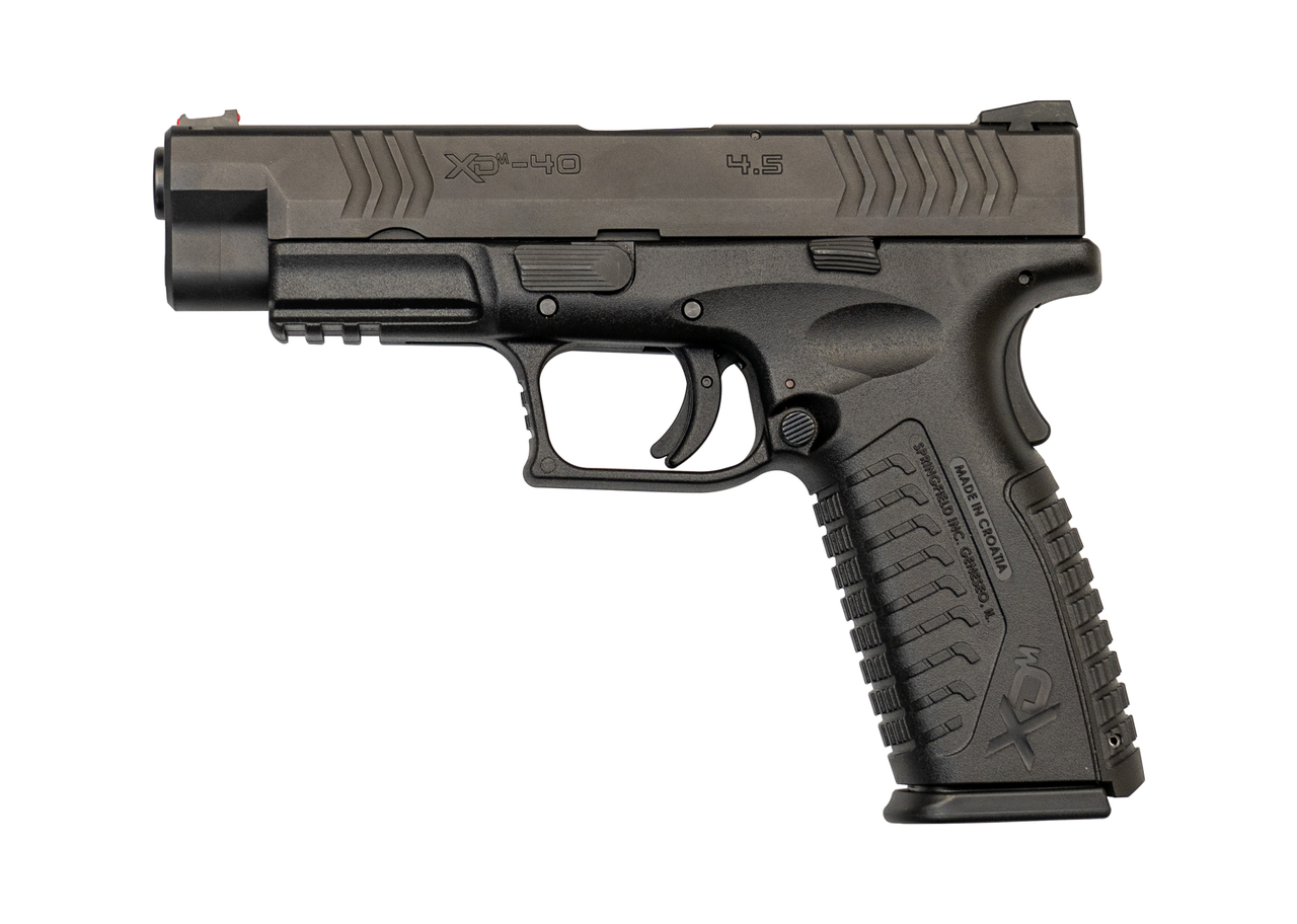 Springfield XDM Used .40 S&amp;W, 4.5" Barrel, FO Front, Black Melonite, 2x16rd