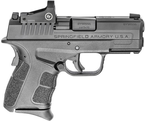 Springfield XDS MOD.2 9mm, 3.3" Barrel, Black, Includes Crimson Red Dot & Range Bag, 9rd
