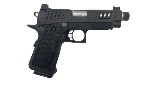 Staccato 2011 Staccato C2 9mm, 4.5" Stainless Threaded Barrel, Optic Ready, 16rd