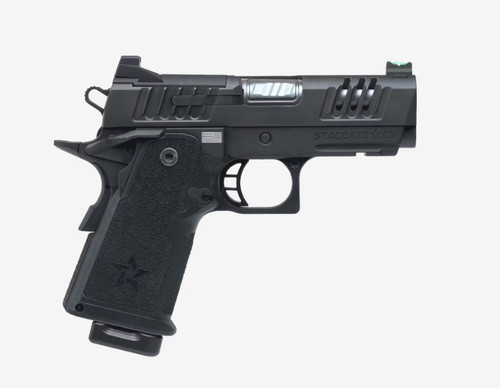 Staccato CS 9mm, 3.5" Barrel, Optics Ready, Curved Trigger, Black, 16rd