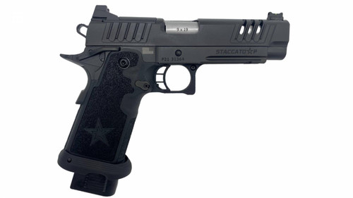 Staccato 2011 Staccato P 9mm, 4.4" Stainless Barrel, CS Frame, Optic Ready, 17rd