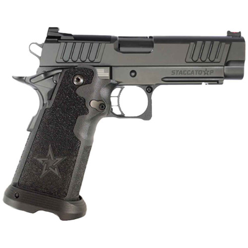 Staccato 2011 P 9mm, 4.4" Barrel, Optic Ready, CS Frame, Black, 17rd