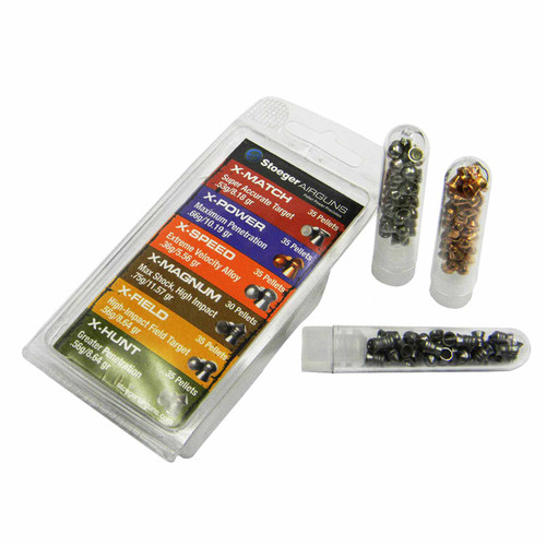 Stoeger Pellet Sampler Pack, .177 Pellet, 205Pk