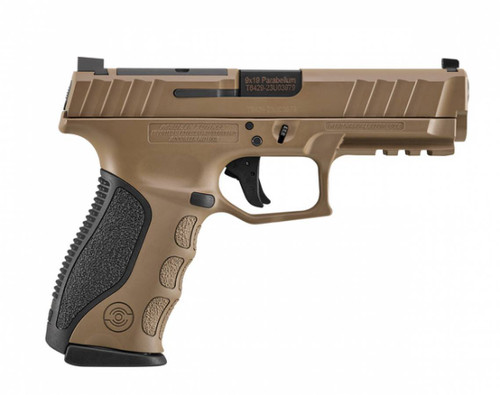 Stoeger STR-9 9mm, 4" Barrel, Optics Ready, Flat Dark Earth, 15rd