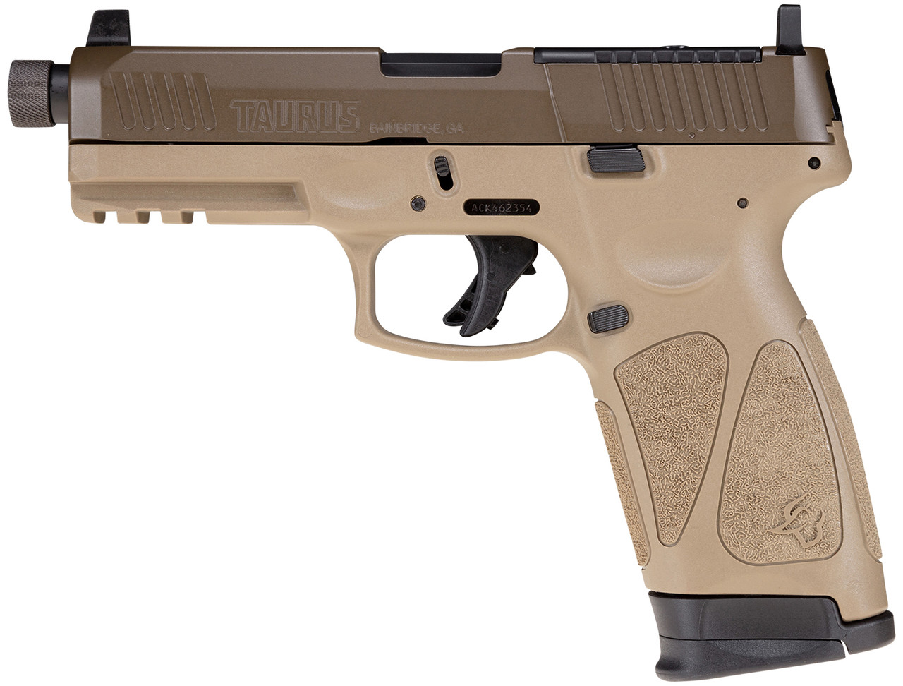 Taurus G3 9mm TORO, 4" Threaded Barrel, FDE/Bronze, No Thumb Safety, 17rd
