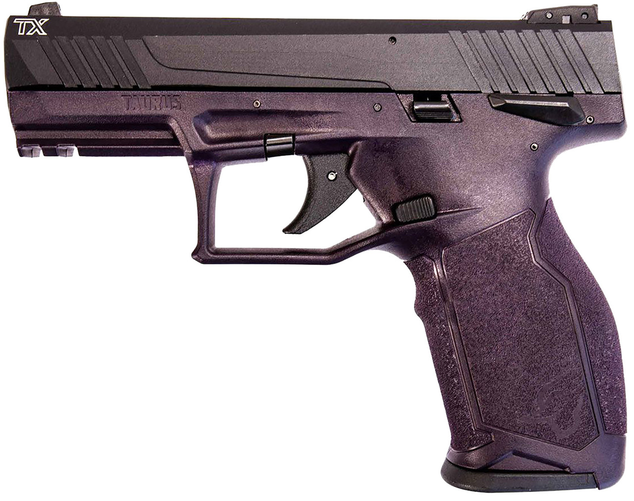 Taurus TX22 22 LR, 4" Barrel, Purple Wine Frame, Black Slide, 16rd