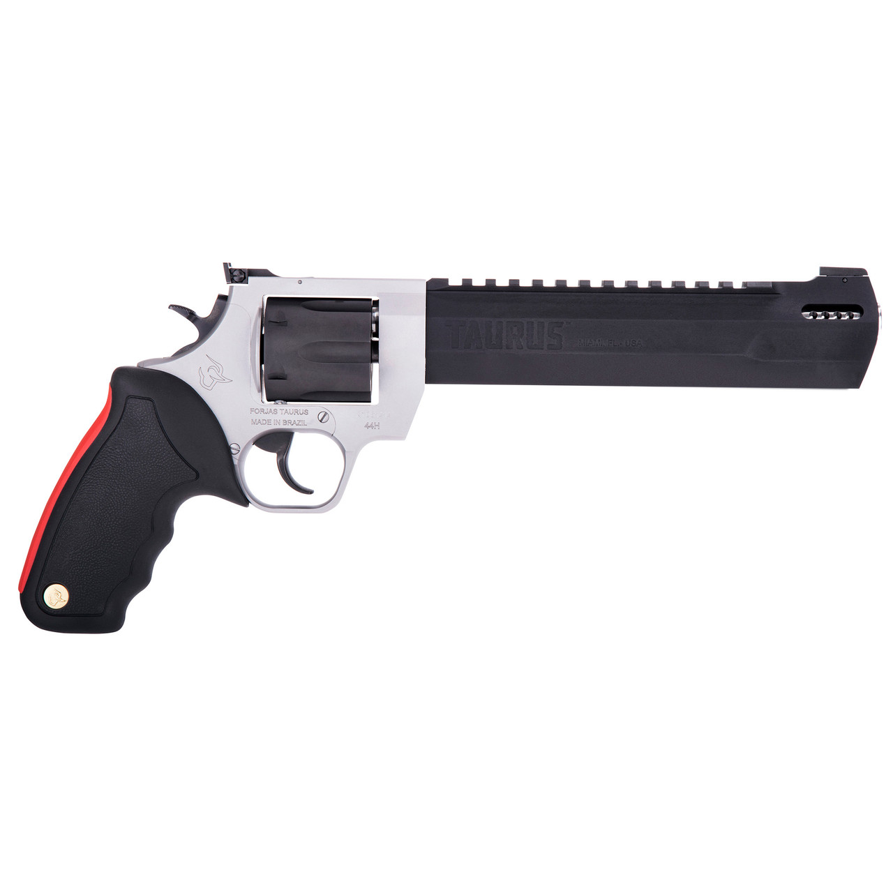 Taurus Raging Hunter 500 Smith & Wesson Magnum, 6.75" Barrel, Black Barrel/Grip, Stainless Steel Frame, 5rd
