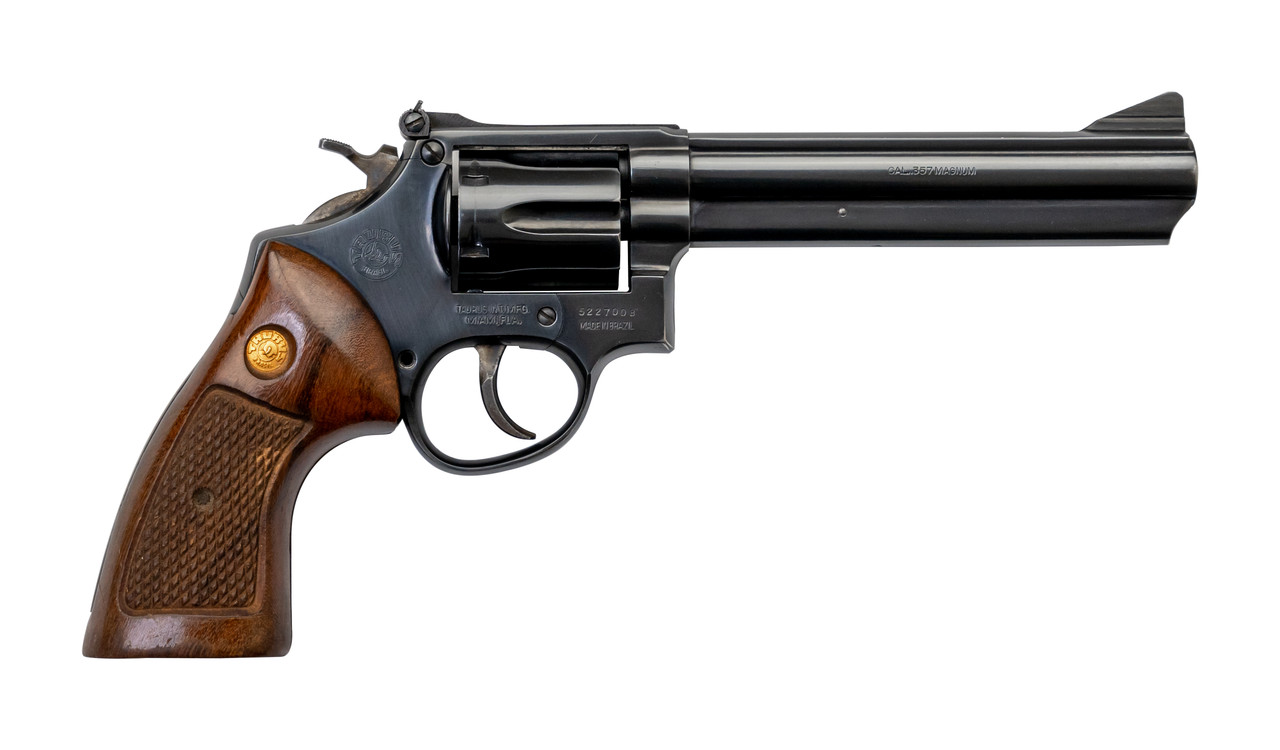 Taurus 669 Used .357 Mag, 6" Barrel, Wood Grips, Blued, 6rd