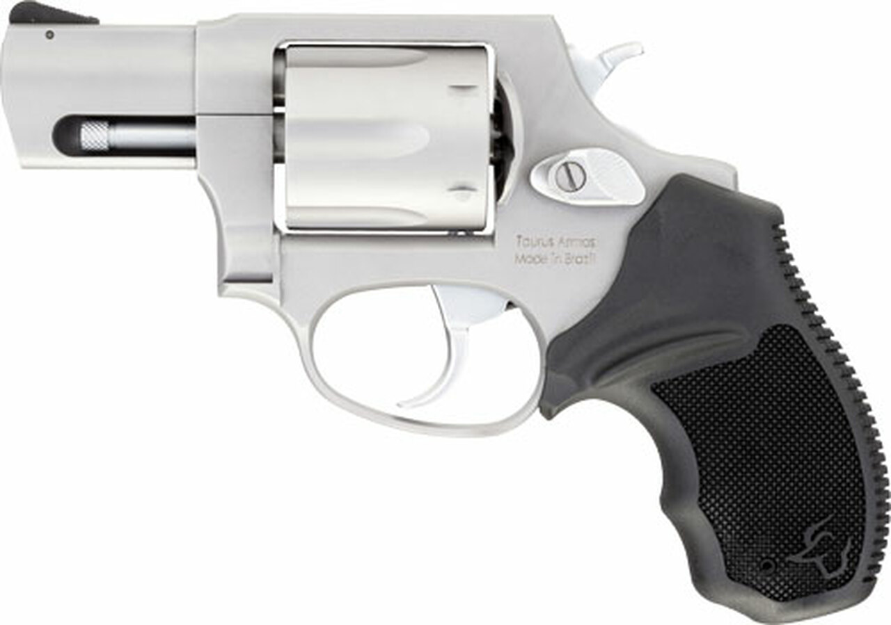 Taurus 856CH, Revolver CA Legal, 38 Special, 2" Barrel, Steel Frame, SS, Rubber Grips, 6Rd