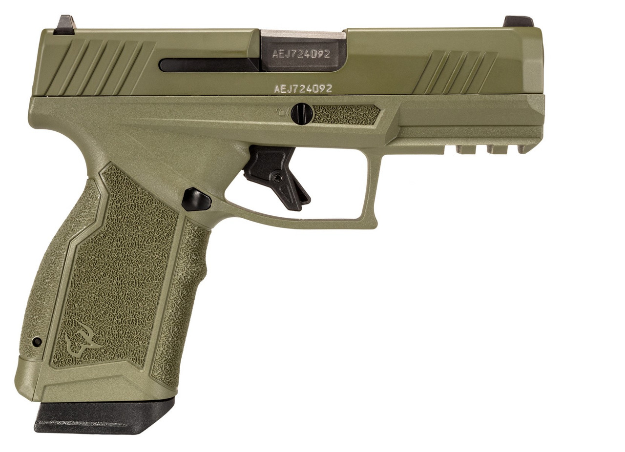 Taurus GX4 9mm, 3.7" Barrel, Sniper Green Cerakote, Optic Ready, 10rd