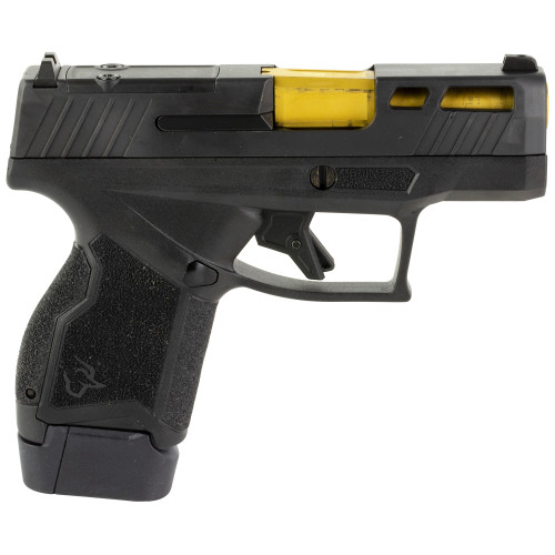 Taurus GX4 Race 9mm, 3" Gold Barrel, Black, Optic Ready, 13rd