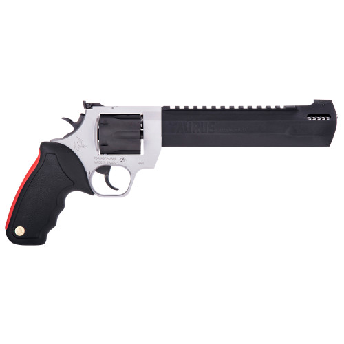 Taurus Raging Hunter 500 Smith & Wesson, 10" Barrel, Silver Frame, Black Barrel/Cylinder/Grip, 5rd