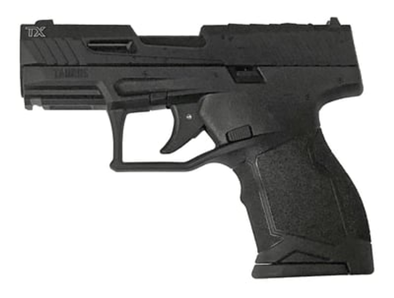 Taurus TX22C Compact 22 LR, 3.60" Barrel, Black Hard Coat Anodized, 13rd