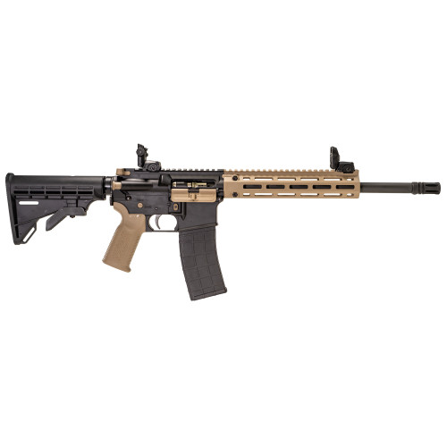 Tippmann Arms M4-22 Pro 22 LR, 16" Barrel, Flat Dark Earth Composite M-Lok Handguard/Grip, Black Rec, M4 Stock, 10rd