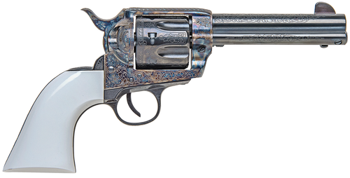 Traditions 1873 Froniter 45 Colt, 4.75" Barrel, White PVC Grip, 6rd