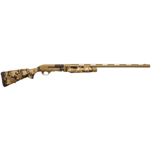 TR Imports Alpha 2 12 Ga, 3" Chamber 28" Barrel, Flat Dark Earth Rec, Old School Camo, 4rd