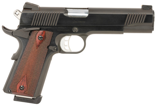 Tyler Gun Works 1911 45 ACP, 5" Barrel, Black, Walnut Grip, 7rd