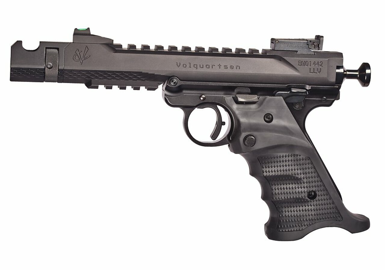 Volquartsen Black Mamba-TF .22 LR, 4.5" Barrel, FO Front &amp; Rear, Black, 10rd