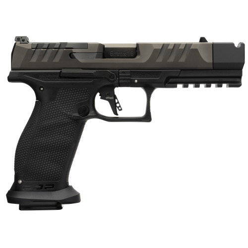 Walther PDP Pro-X 9mm, 4.6" Threaded Barrel, Black, PMM Compensator, 20rd