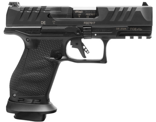Walther PDP Pro-E 9mm, 4" Barrel, Black, Optic Ready, 18rd