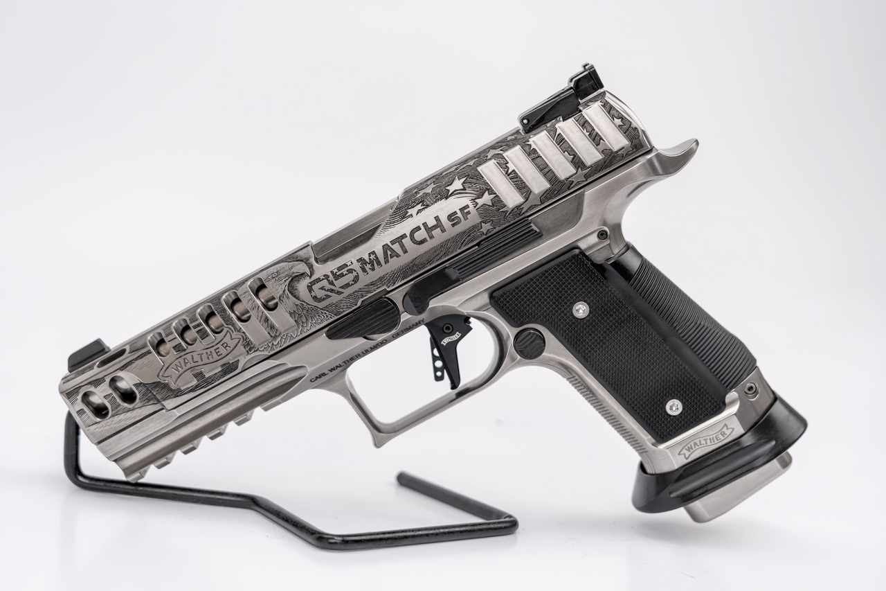 Walther Meister Series PPQ Q5 Match SF 9mm, Patriot Edition