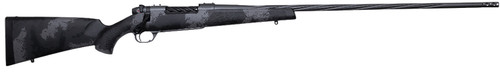 Weatherby Mark V 7mm PRC, 24" Threaded Barrel, Black w/ Gray Sponge Pattern Accents, 3rd