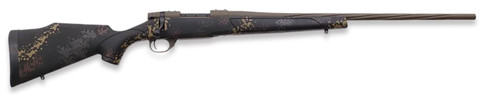 Weatherby Vanguard Talus 25-06 Remington, 24" Threaded Barrel, Smoke & Stone Sponge Camo, Brown Rec, 5rd