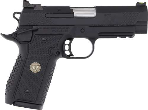 Wilson Combat EDC X9 2.0 9mm, 4" Barrel, Armor Black, G10 Sunburst Grip, 15rd