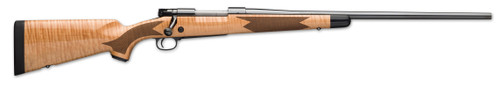 Winchester 70 Super Grade 6.5 PRC, 24" Barrel, Gloss Maple, Black Rec, 3rd
